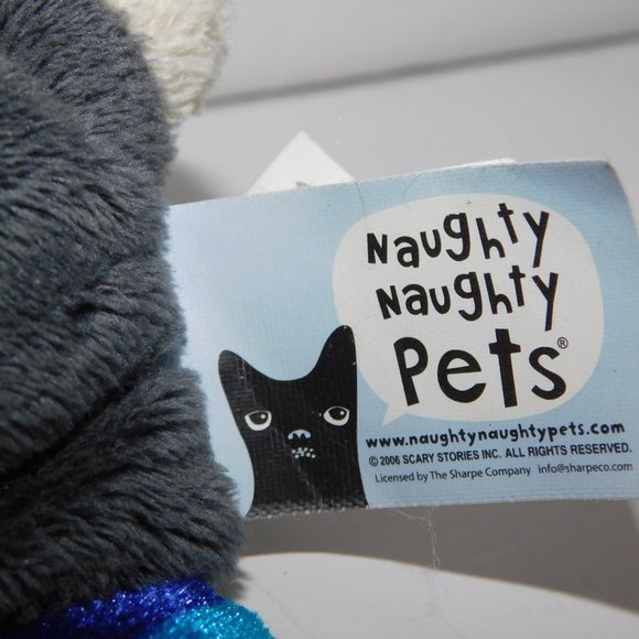 Naughty Naughty Pets Fiesta 7" Henry Bulldog Bean bag Plush NEW w Tag - Picture 3 of 6